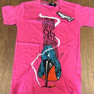 Louboutin rip from streetwear brand Darkhorse